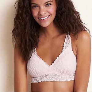 Pink Lace Bralette